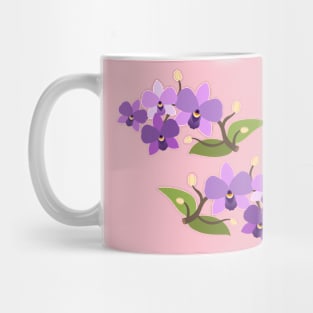 Purple orchid Mug